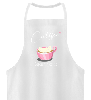 Katzen Liebhaber Kaffee Meow Cappuccino