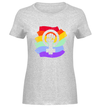 LGBT LGBTQ Regenbogenflagge Frauen