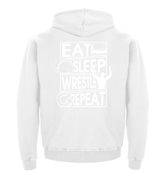 Eat Sleep Wrestle Repeat Wrestling Gift