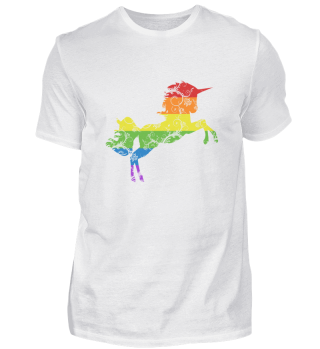 Rainbow Unicorn Proud Ally LGBT Gay