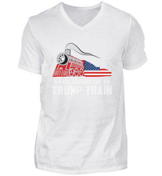 All Aboard the Trump Train 2020 America
