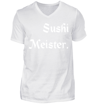 Sushi Meister Koch weiss