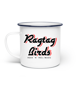 Emaille Tasse - Ragtag Birds Logo