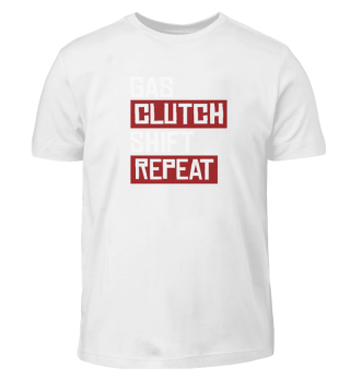 Gas Cluch Shift Repeat Motorcycle Biker 