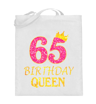 65 Years Old Birthday Queen Girl