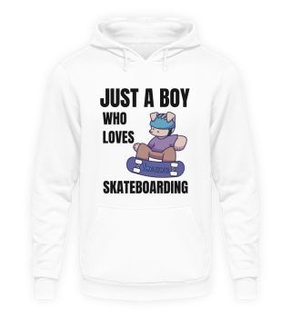 Dog Skateboard boy