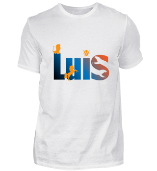 Luis T-Shirt Name Kind Geburtstag