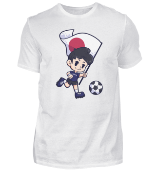 Fußball Japan Flagge Junge Kind Sport