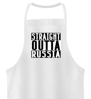 STRAIGHT OUTTA RUSSIA - Funny Cool Gift