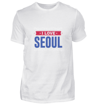 Seoul Ich liebe Südkorea Asien Fernost