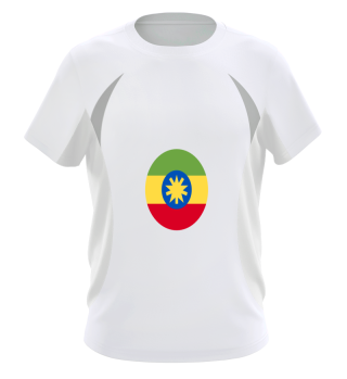 OFFICIAL ETHIOPIA FLAG CIRCULAR