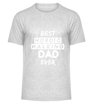 Nordic Walking Dad Geschenk Papa