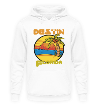 Destin Sunset Vacation Florida Palm trees Ocean