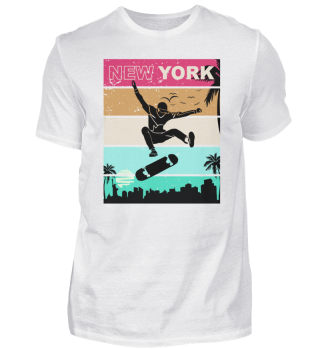 Skater Skate Skateboard New York 