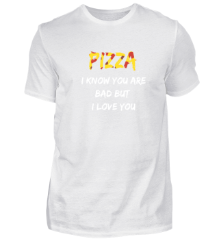 Lustiges T-Shirt für alle Pizzaliebhaber