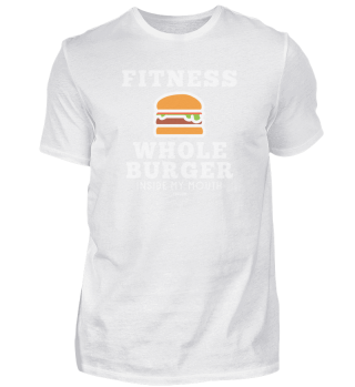 Fitness Fast Food Burger Gym Workout