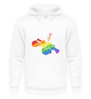 Rainbow Flower Proud Ally LGBT Gay Pride