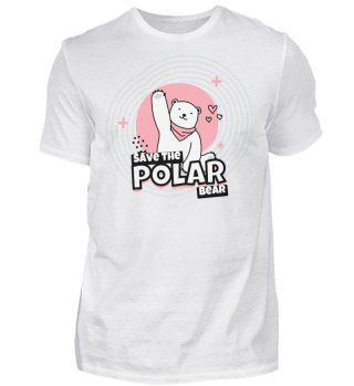 Save the Polar Bear, rettet die Eisbären Logo