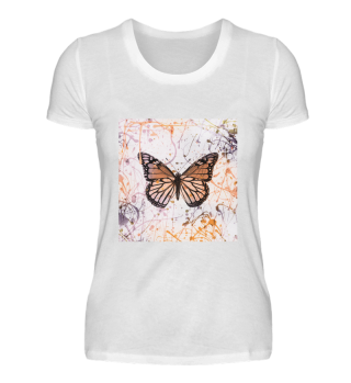Butterfly Art Splatter Flying Fall Creature