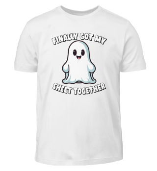 Finally Got My Sheet Together Boo Ghost Halloween