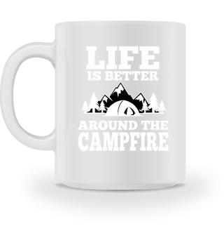 Camping Leben Lagerfeuer Camper Camping 