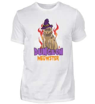 Dungeon Meowster Cat Shirt