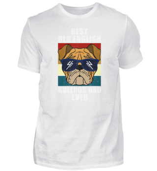 Old English Bulldog Dad | Herrchen Hund