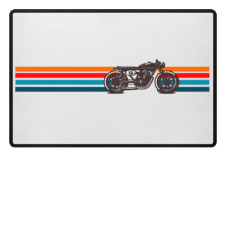 Motorrad Cafe Racer Retro Design