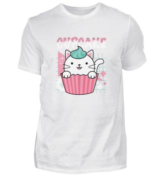 Kawaii Cat Cupcake