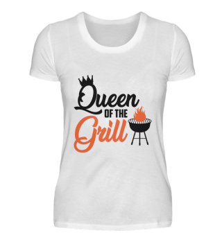 Queen Of The Grill Funny Women's Barbecue BBQ Quote