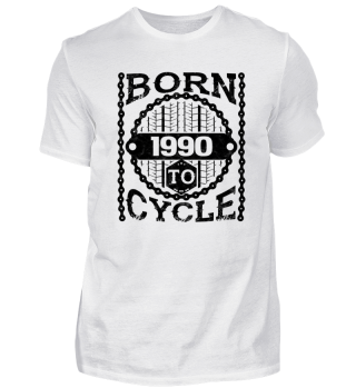 Born to Cycle Schwarz 1990 bday