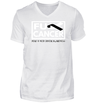 Fck Cancer Shirt head and Neck cancer 