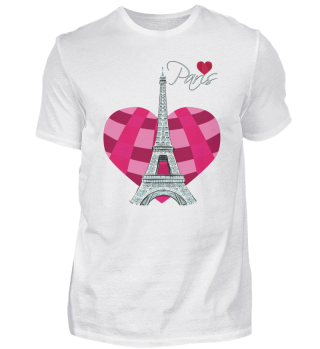 Paris-Herz-Liebes-Eiffelturm-Frankreich-Andenken-französische Liebe