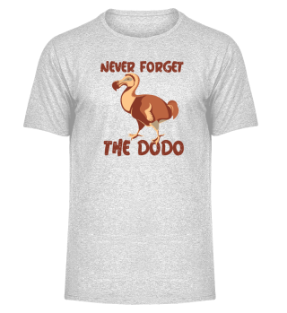 Never forget the dodo!