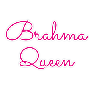 Aufkleber (20x20) Brahma Queen