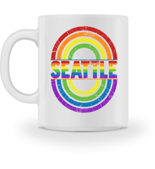 Seattle Pride LGBT Rainbow Proud Ally