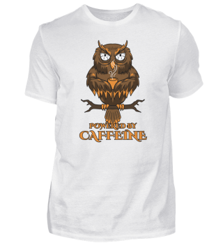 Owl Caffeine Nocturnal Bird Fly Flight Animal Gift