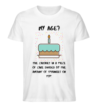My Age? Birthday Party Calories Maths