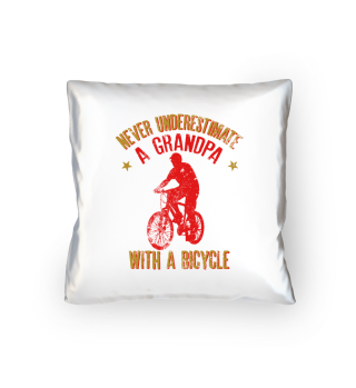 Never Underestimate A Grandpa With A Bicycle Cool Gift