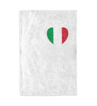 Ich liebe LOVE Italien Flagge Fahne Herz