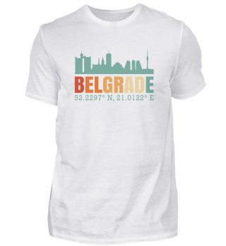 Belgrad Serbien Skyline