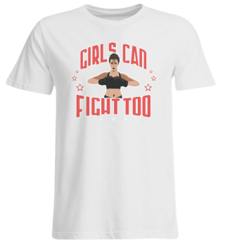 Girls Can Fight Too Boxing poison graphic