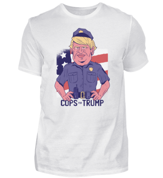 Donald Trump Polizei T-Shirt
