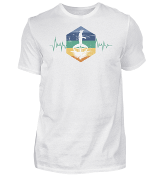 Herzschlag Angeln | T-Shirt | Hobby