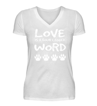 Love is - Grunge - Hunde T-Shirt