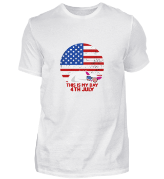 Amerika Shirt 4th of July Patriotic T-Sh