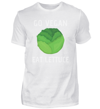 go vegan eat lettuce health fitness 