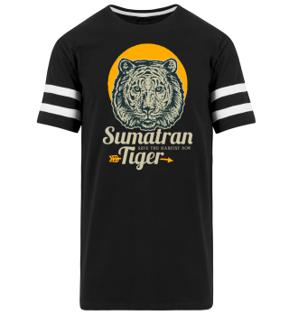 Tiger Sumatran Geschenk Geschenkidee