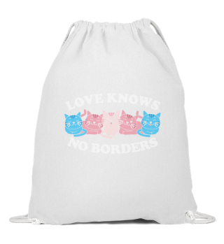 Love Knows No Borders Trans Cat Transgen