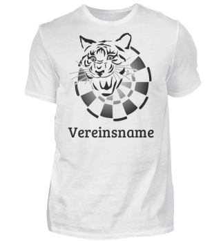 T-Shirt Dart- Tiger personalisierbar
